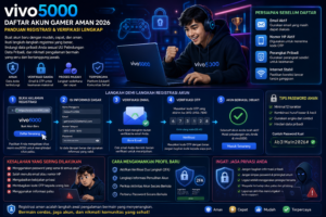 vivo5000 Daftar Akun Gamer Aman 2026, Panduan Registrasi dan Verifikasi Lengkap